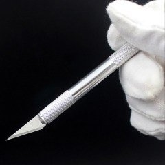 BUFFER® Zanaat 16 Parça Hobi Gravür Ahşap Heykel Çömlek Oyma Şekil Verme 13 Maket Bıçak Neşter Seti