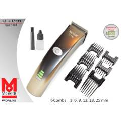 Moser 1884-0050 Li+Pro Şarjlı Profesyonel Saç Kesme Tıraş Makinesi %100 Orijinal