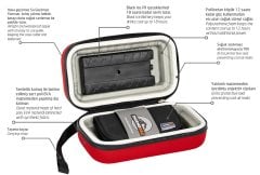 Thermobag İnsülin Hormon Taşıma Çantası, 25x15x10 cm, Neopren Dış Kaplama, İzotermik İç Yalıtım, 18 Saat Soğuk Koruma