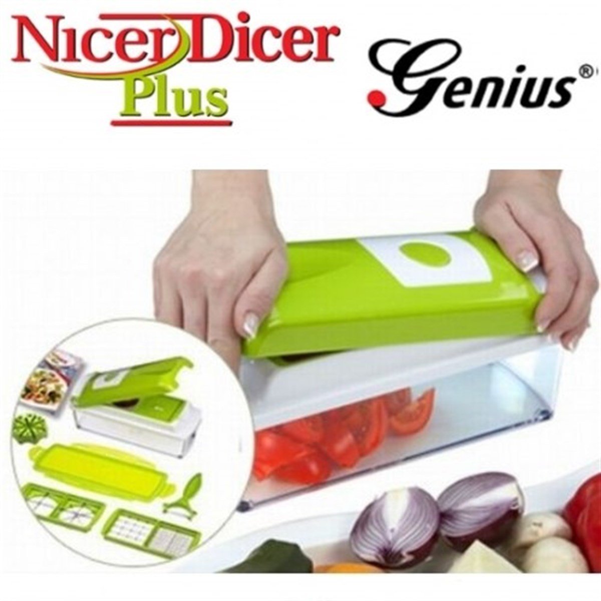 BUFFER® Nicer Dicer Plus Yeni Nesil Akıllı Doğrayıcı