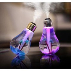BUFFER® Night Light Bulb Humidifier Mini Ampul Nemlendirici Usb Girişli