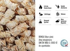 Bonga Odun Yünü Ateş Tutuşturucu 700 grm