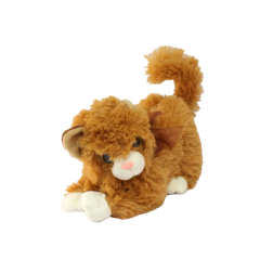 Miyavlayan Sesli Kedi Peluş Oyuncak 25 cm 1 adet