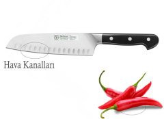 Sürbisa 61950 Santoku Bıçağı Şef Tipi Dövme Çelik