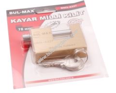 Bulmax 70mm Kayar Mıllı Asma Kılıt Bmx-5327 (1 Adet Gönderilir)