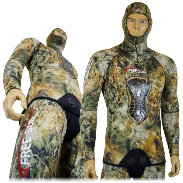 Free Sub 3 mm Avcı Dalış Elbisesi Expert Multy Eh1002B3 2XL