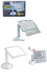 BUFFER® 3 Kat Büyüten Çok Amaçlı Ayaklı Standlı Işıklı Büyüteç Aparat