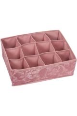 BUFFER® 12 Bölmeli Çekmece İçi Çorap Çamaşır Düzenleyici Bez Organizer