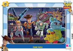Ks Games 24 Parça Toy Story Frame Puzzle