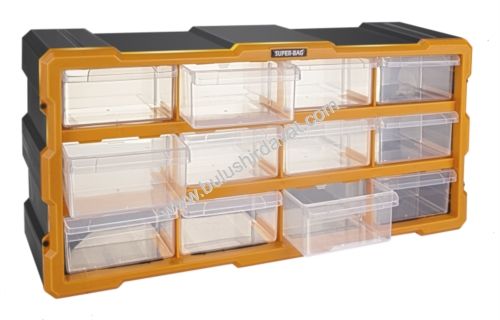 Bulmax 12lı Yatay Monoblok Cekmece Setı Bmx-6405 (1 Adet Gönderilir)