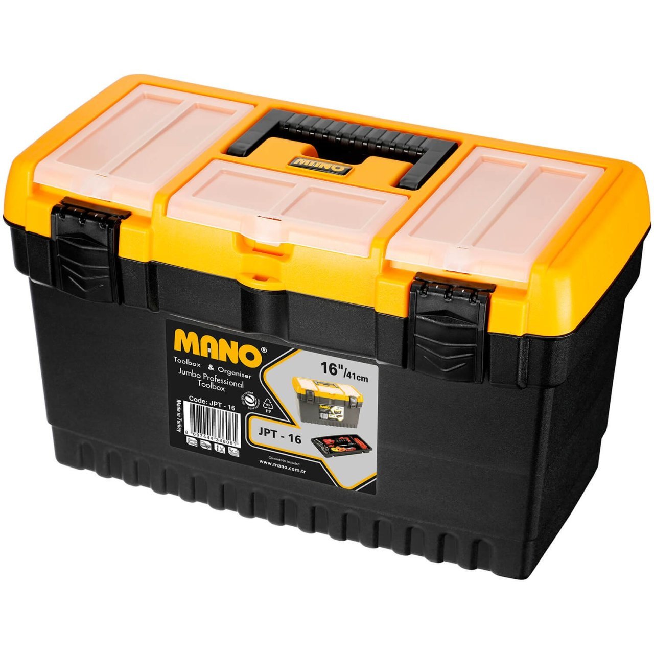 Mano Jumbo Profesyonel Takım Çantası JPT-16''