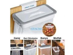 Attach A Trash Kapaklı Çöp Poşeti Tutucu Aparat