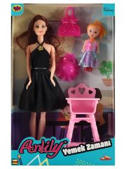 Anlily Bebek Manken Bebek Yemek Zamanı