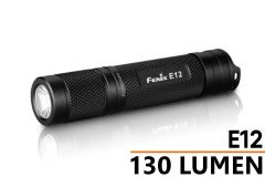 FENİX E12 LED FENER 130 LÜMENS SİYAH