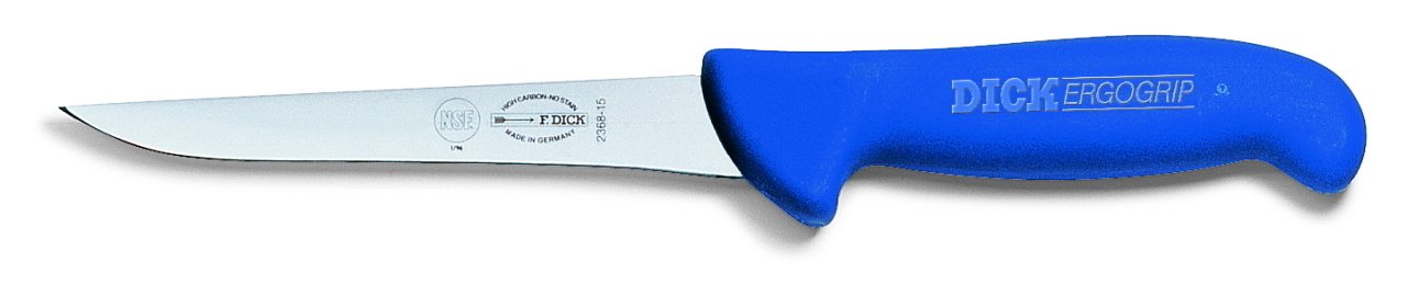 Alman malı FDICK 2368 ErgoGrip Dar Ağızlı Sıyırma Kasap Bıçağı 18 cm