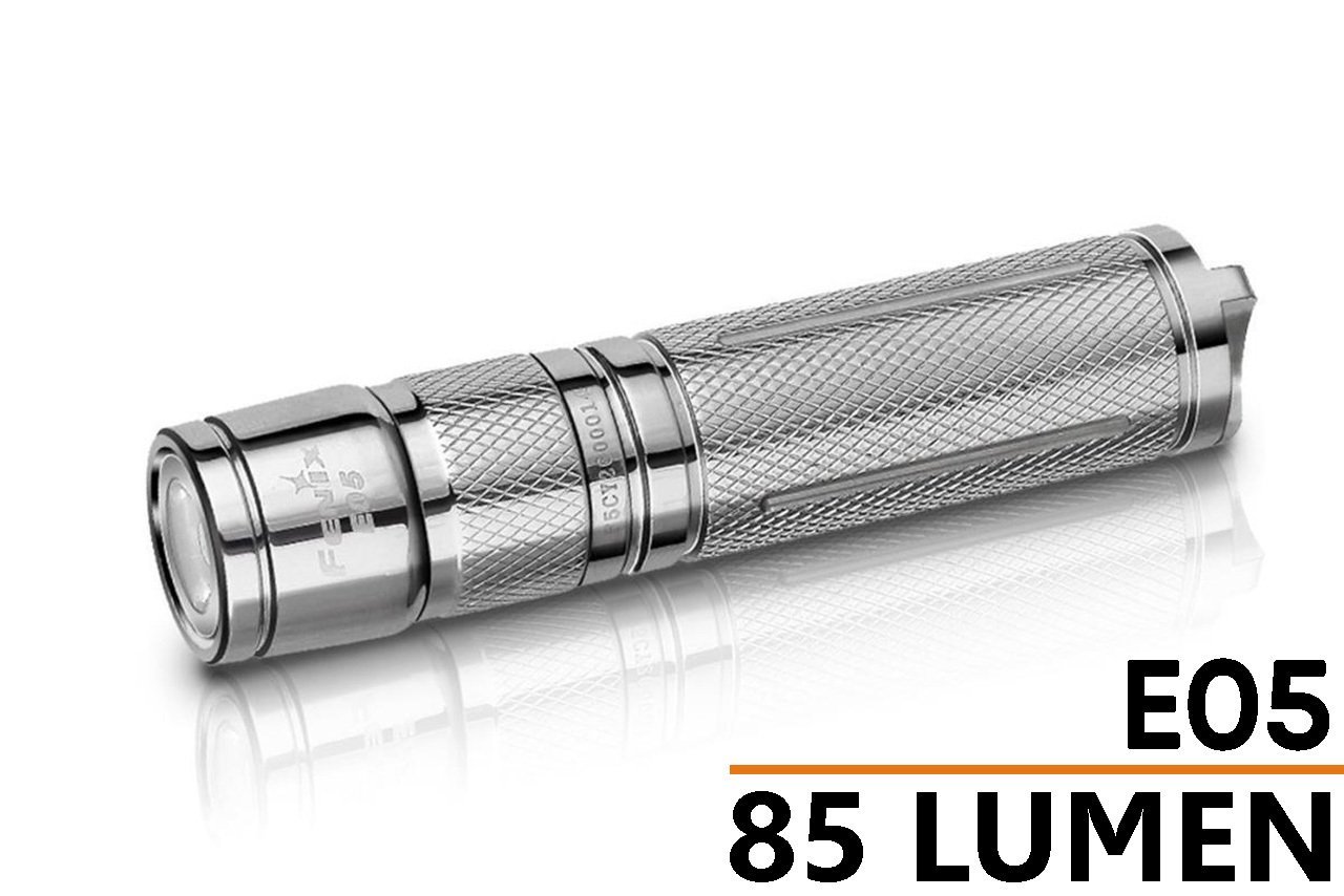 FENİX E05 S.S. 85 LÜMENS ÇELİK KASA FENER