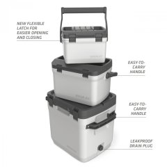 Stanley 6.6L Adventure Easy Carry Outdoor Cooler - Kamp Buzluğu - Polar White/Beyaz