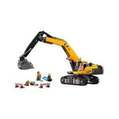 60420 Lego City Sarı İnşaat Ekskavatörü 633 parça +8 yaş