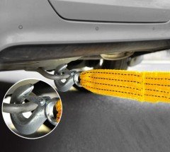 Çekme Halatı Döküm Kancalı 3 Metre