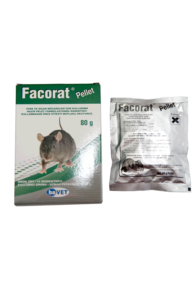 Bavet Facorat Pelet Fare Zehiri İlacı 80gr