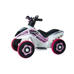 9062 Safari Beyaz Prenses Akülü Atv 6 Volt