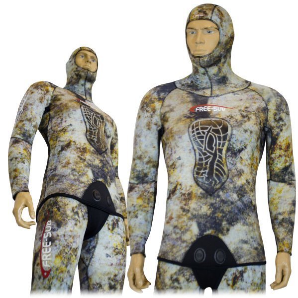 Free Sub 3 mm Avcı Dalış Elbisesi Ghost Multy Eh1014A3 XS