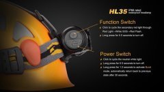 FENİX HL35 MAX 450 LÜMENS KAFA LAMBASI