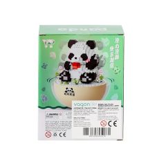 P1276 Panlos Panda 574 Parça Blok Seti -Vagon life