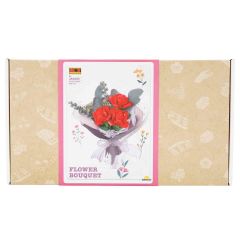 5757 SUN-RST-BLX-FLOWER SET GÜL BUKETİ 3LÜ KRMZ 285 PRÇ