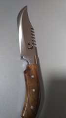 Kamp Outdoor Bıçak Av Bıçağı 28 cm (Türk Bayrağı İşlemeli)