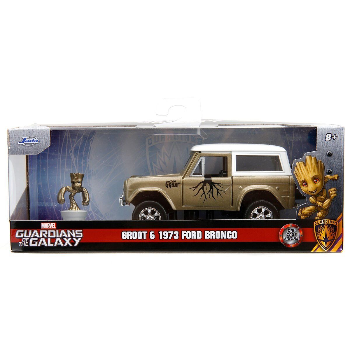 253223018 Jada Marvel Groot 1973 Ford Bronco 1 32