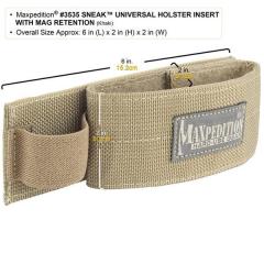 Maxpedition Sneak Universal Holster With Mag 3535K