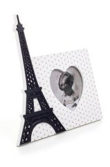 BUFFER® Decotown Dekoratif Eyfel Paris Desenli Ahşap Resim Fotoğraf Çerçevesi Standı