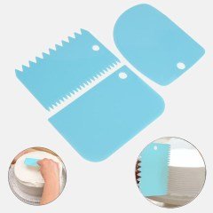 BUFFER® Pasta Hamur Şekillendirici Spatula Kesici Kazıyıcı Dekoratör Set