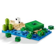 21254 LEGO® Minecraft® Kaplumbağa Plaj Evi 234 parça +8 yaş
