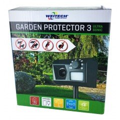 Weitech Ultrasonik Hayvan Kovucu, Kedi Köpek Kaçırıcı, Tilki Sansar, Tavşan Caydırıcı 200m2