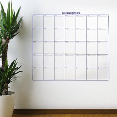 BUFFER® Aylık Planlayıcı Manyetik Duvar Stickerı Takvim Plan Çizelgesi