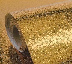 Yapışkanlı Kolay Silinebilir Mutfak Tezgah Üstü Folyo Gold