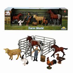 Wild Life Çitli Çiftlik Seti 1 adet