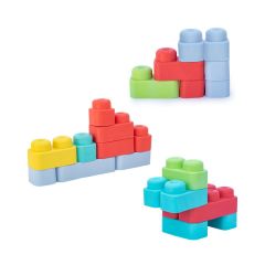 04007 Yumuşak Big Bloklar Kova 18 Parça -Dede