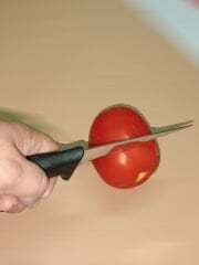 Kemik Sıyırma Kasap Kemiksiz Bıçağı 0 Numara Toplam 24 cm