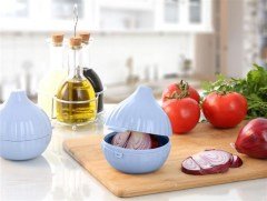 BUFFER® Kapaklı Kilitli Kokusuz Yarım Soğan Saklama Kabı Kutusu Aparatı