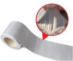 5 metre x 10cm Çamur Bant Alüminyum İzolasyon Tamir Çatlak Bantı