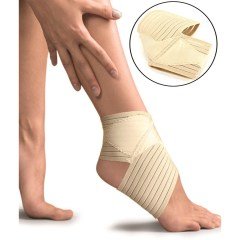 BUFFER® Ergonomik Sekiz Bandajlı Destekli Ayak Bileklik Koruyucu Bandaj