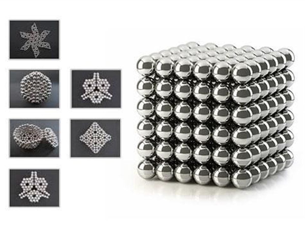 BUFFER® MagnaCube Yeni Nesil 3D Manyetik Puzzle (216 Adet)