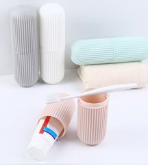 Seyahat Tipi Diş Macunu ve Fırçası Kabı 4 Renk
