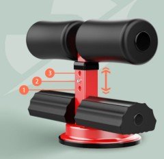 Ayak Destekli Mekik Çekme Spor Aleti