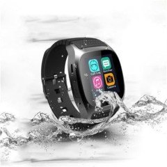 BUFFER® Bluetoothlu Dokunmatik Akıllı Saat M-26 Model Adımsayar Saat