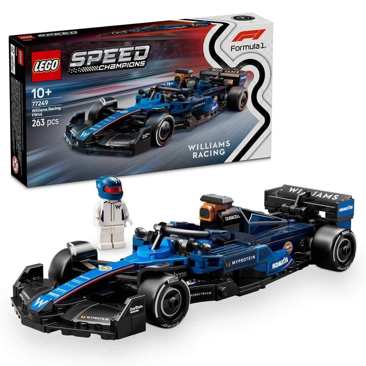 77249 Lego Speed Champions Williams Racing FW46 F1 Yarış Arabası 363parça +10yaş
