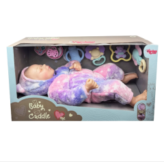 KNG-901-3,5902-1,4 KUTULU 43CM GERÇEKÇİ BEBEK -VRD